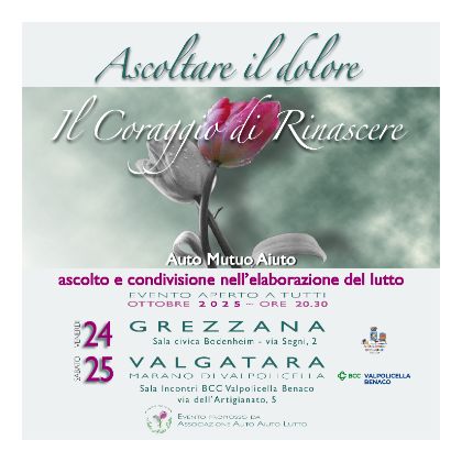 Ascoltare il dolore, il coraggio di rinascere Ascoltare il dolore, il coraggio di rinascere