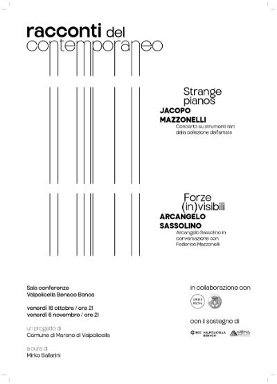Racconti del contemporaneo 2026